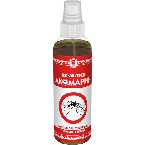 Купить Лосьон-спрей от комаров и мошек Акомарин  г. Кашира  